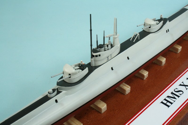 HMS X.1 Cruiser Submarine 1/350 scale Ready for Inspection Maritime